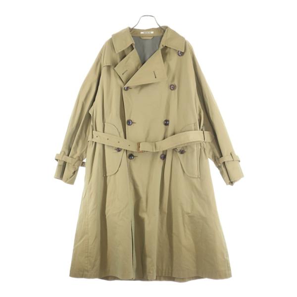 AURALEE（オーラリー） 19AW FINX CHAMBRAY BIG TRENCH COAT トレンチ