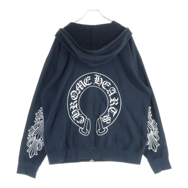 CHROME HEARTS（クロムハーツ） Horseshoe Zip Hoodie 袖フローラル