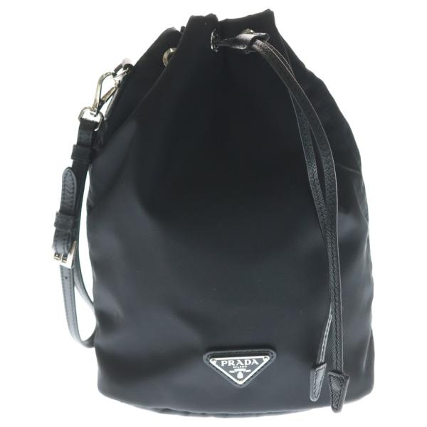 PRADA（プラダ） Re-Nylon ポーチ ナイロン 巾着 1NS369 ブラック