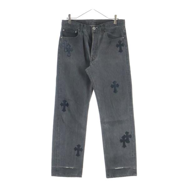 CHROME HEARTS（クロムハーツ） ×LEVI'S U VNTG JEAN BLK/RED TAB 501