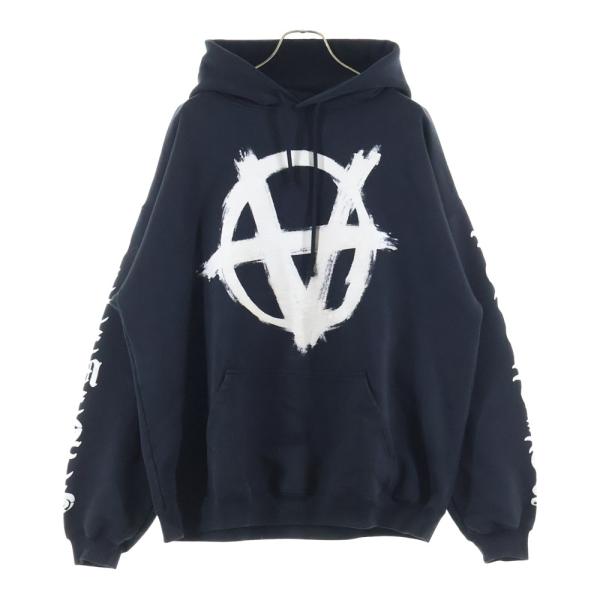 VETEMENTS（ヴェトモン） 23SS DOUBLE ANARCHY LOGO HOODIE ダブル