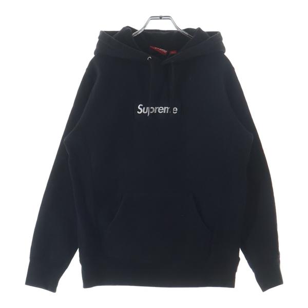 Supreme（シュプリーム） BOX LOGO HOODED SWEATSHIRT ボックスロゴ 黒
