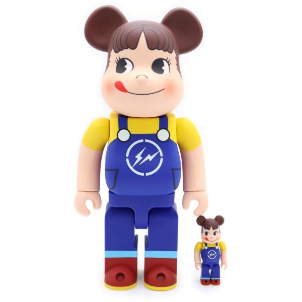 MEDICOM TOY - MEDICOM TOY メディコムトイ Peko BE@RBRICK 400&100% ペコラベアブリック フィギュア マルチ MEDICOM TOY（メディコム・トイ） BE@RBRICK MILKY THE CON VENI BLACK