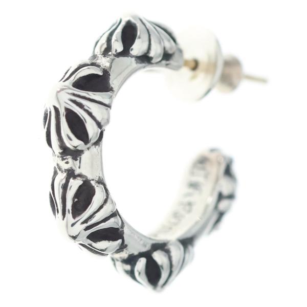 CHROME HEARTS（クロムハーツ） HOOP CROSS クロスバンド フープピアス