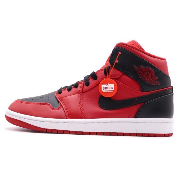 ナイキ AIR JORDAN 1 MID Reverse Bred エアジョーダン1 ミッド リバースブレッド ミドルカットスニーカーシューズ 27cm/US9 554724-660