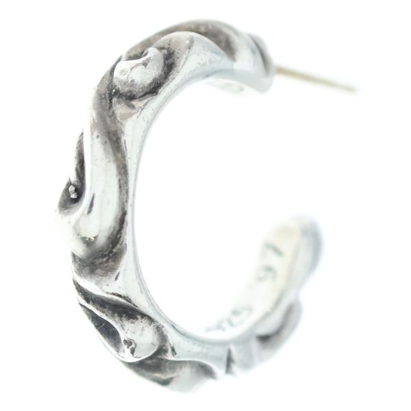 CHROME HEARTS（クロムハーツ） HOOP SCROOL スクロール フープピアス