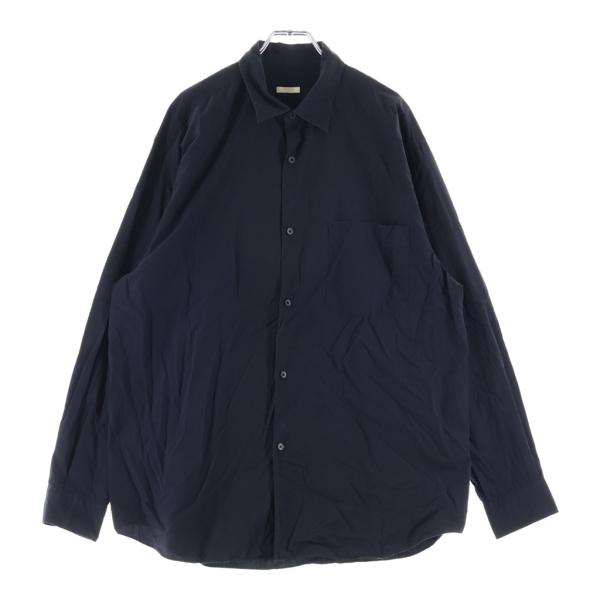 COMOLI（コモリ） 25AW Comoli Shirt 長袖シャツ C03-02001 ネイビー