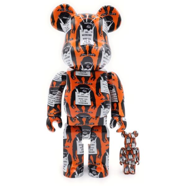 MEDICOM TOY（メディコム・トイ） MONKEY SIGN 100% & 400% Banksy