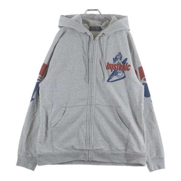 HYSTERIC GLAMOUR（ヒステリックグラマー） HYS FLEARE LOGO ジップ