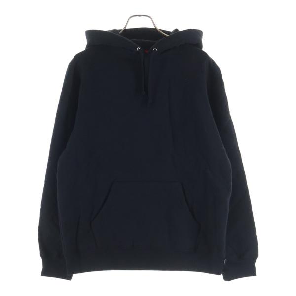 SUPREME シュプリーム 18AW Quilted Hooded Sweatshirt クウィルティド プルオーバーパーカー ブラック Supreme（シュプリーム） 18AW Quilted Hooded Sweatshirt