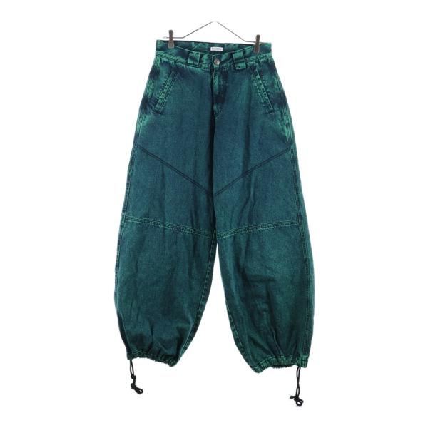 WILLY CHAVARRIA ウィリーチャバリア Raver Pant レイバーパンツ ケミカル デニムパンツ グリーン