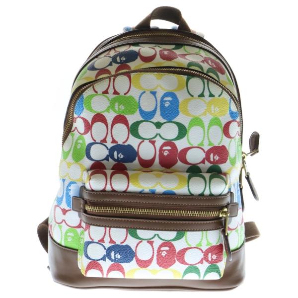 A BATHING APE（アベイシングエイプ） ×COACH BAGPACK コーチ 