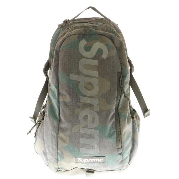 Supreme SUPREME シュプリーム 24SS Backpack Woodland Camo カモフラ
