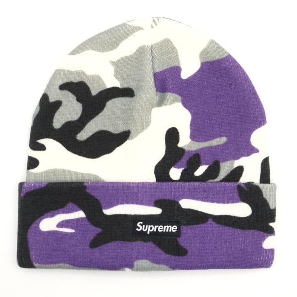 Supreme（シュプリーム） 16AW Camo Beanie スモールボックスロゴ