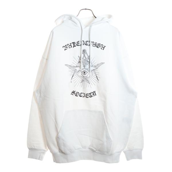 BALENCIAGA（バレンシアガ） 19AW ゴシック 両面プリント スウェット