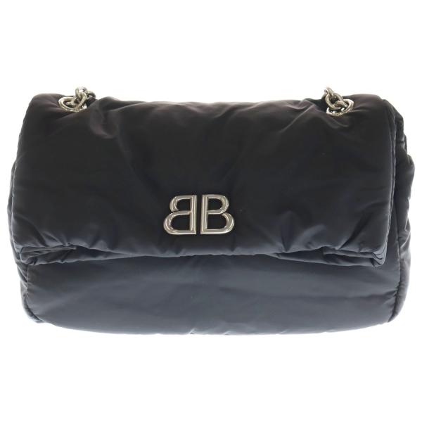 BALENCIAGA（バレンシアガ） MONACO BAG CHAIN モナコ BBロゴ ナイロン