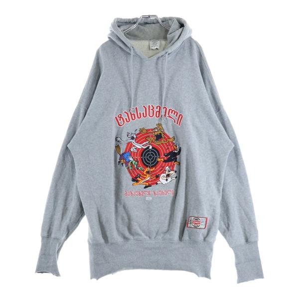 VETEMENTS 19SS カートゥーン　フーディ　xs オーバーサイズ shopbring_3925l290009