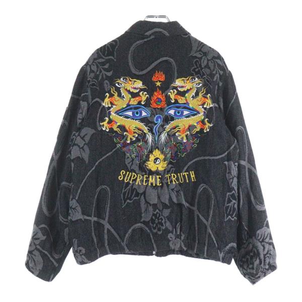ブ*ル様 Supreme シュプリーム　ジャケット Supreme Gradient Jacquard Denim Work Jacket 