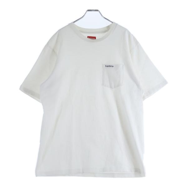 Supreme（シュプリーム） 22SS S/S Pocket Tee ポケット刺繍 クルー