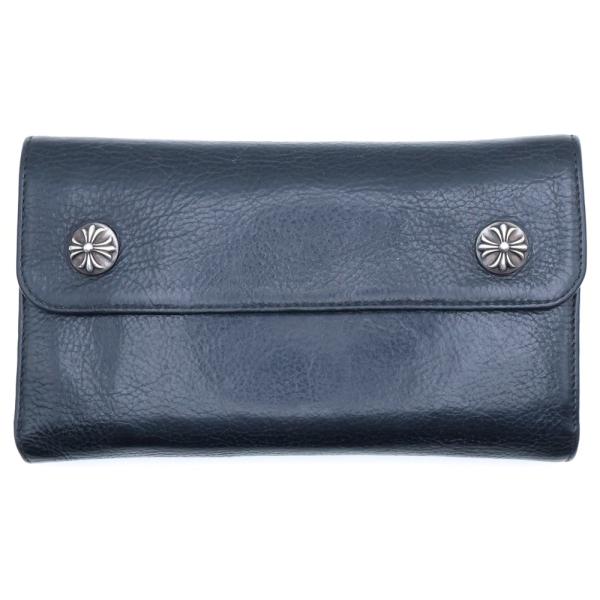 CHROME HEARTS（クロムハーツ） WAVE ウェーブ レザーウォレット 財布
