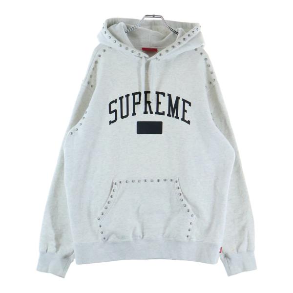 Supreme（シュプリーム） 18AW Studded Hoodie スタッズ装飾 ロゴ