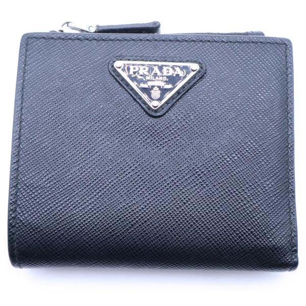 PRADA（プラダ） サフィアーノ トライアングルロゴ 2つ折り財布