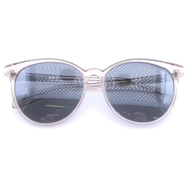 SAINT LAURENT PARIS サンローランパリ クリアフレーム ラウンドシェイプ サングラス アイウェア 眼鏡 メガネ グレー SL204/K SAINT LAURENT PARIS サンローランパリ クリアフレーム ラウンド