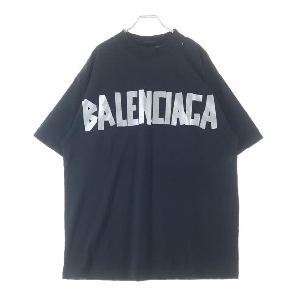 バレンシアガ Tシャツ トップス カットソー プリント Balenciaga BALENCIAGA（バレンシアガ） 23SS Tape Medium Fit T-Shirt テープロゴ