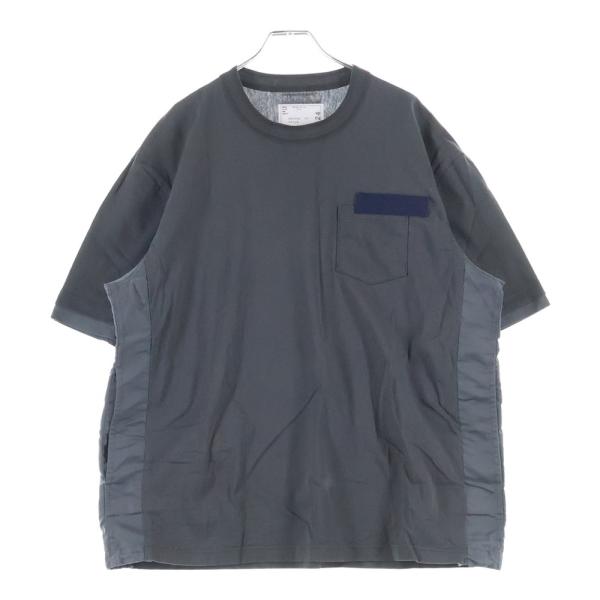 sacai（サカイ） Cotton Jersey T-shirt フロントポケット ベルト