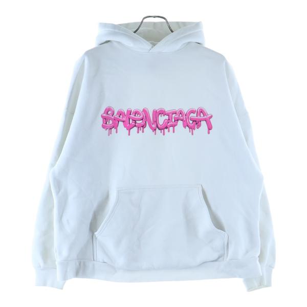 BALENCIAGA（バレンシアガ） 22SS スライムペイントロゴ フーディー