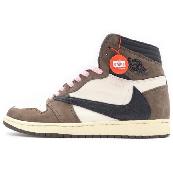 ナイキ ×TRAVIS SCOTT AIR JORDAN 1 RETRO HIGH OG TS SP CD4487-100 エアジョーダン1 ハイカットスニーカー シューズ US11/29.0cm