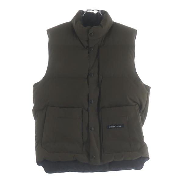   カナダグース WINDSOR VEST ウィンザー スタンドカラー ダウンベスト カーキ 4131JM CANADA GOOSE（カナダグース） WINDSOR VEST ウィンザー スタンド