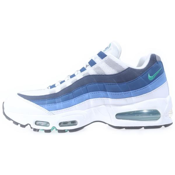 ナイキ AIR MAX 95 BIG BUBBLE SLATE IH7855-100 エアマックス95 ビッグバブル スレート ローカットスニーカー ホワイト/ブルー US11/29cm