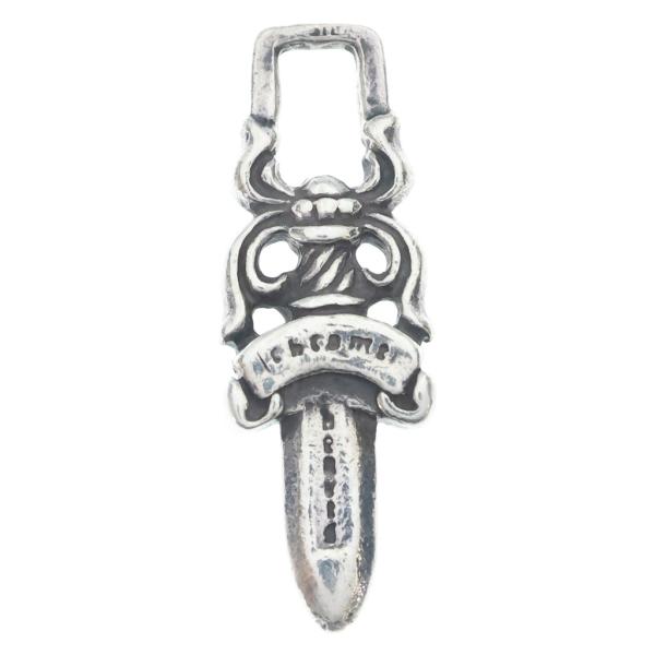 CHROME HEARTS クロムハーツ #5 DAGGER ZIP1 ダガージップ シルバーネックレストップ シルバー
