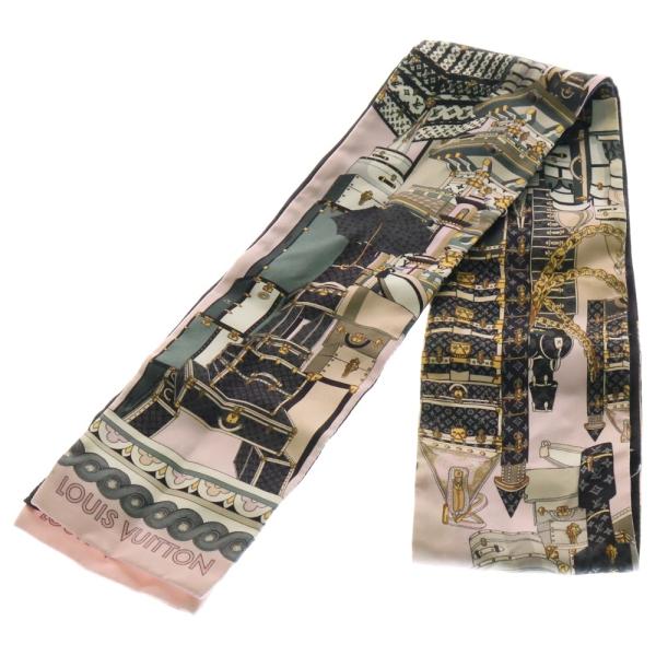 ヴィトン　M76973 スカーフ　バンドー　アラウンドザワールド　シルク 1240001016382_2.jpg