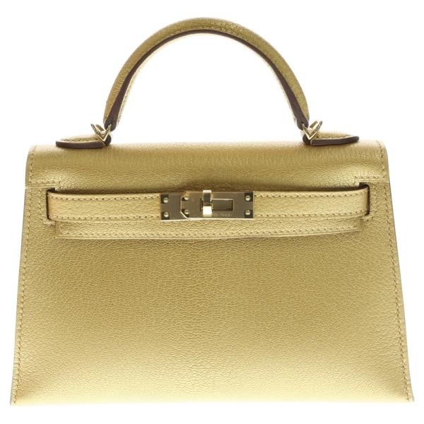 エルメス ショルダーバッグ美品  ゴールド HERMES エルメス ショルダーバッグ サック24/24 29 ヴァンキャトル