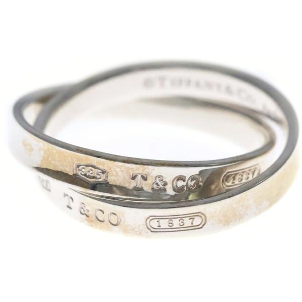 Tiffany＆Co. ティファニー インターロッキングリング 6号シルバー TIFFANY&Co.】ティファニー インターロッキングサークル リング・指輪