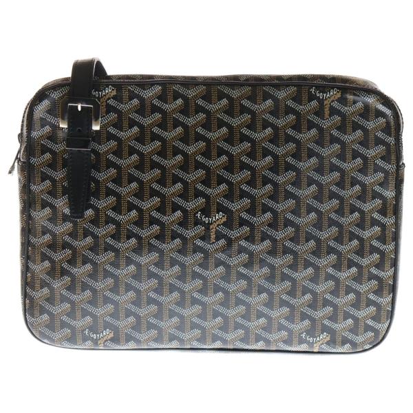 ゴヤール ショルダーバッグ美品  ヨナGM GOYARD（ゴヤール） ヨナGM レザーワンショルダーバッグ ハンドバッグ