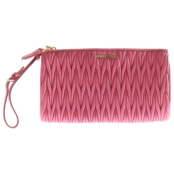 miumiu ミュウミュウ マテラッセ セカンドバッグ クラッチバッグ