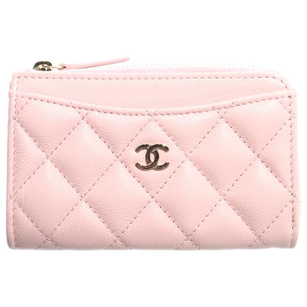 CHANEL（シャネル） ココマーク キャビアスキン レザー カード コイン