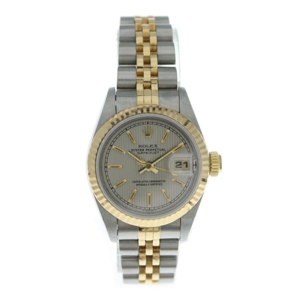 ROLEX（ロレックス） 69173 デイトジャスト タペストリー文字盤 SS×YG