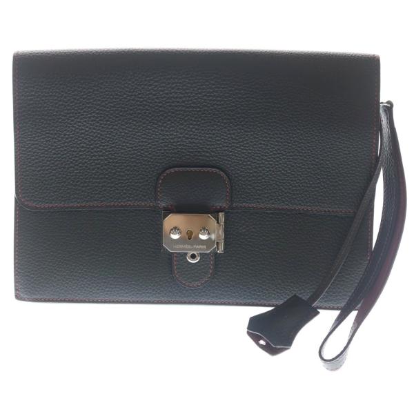 HERMES（エルメス） サックアデペッシュ24 トゴ レザー クラッチ