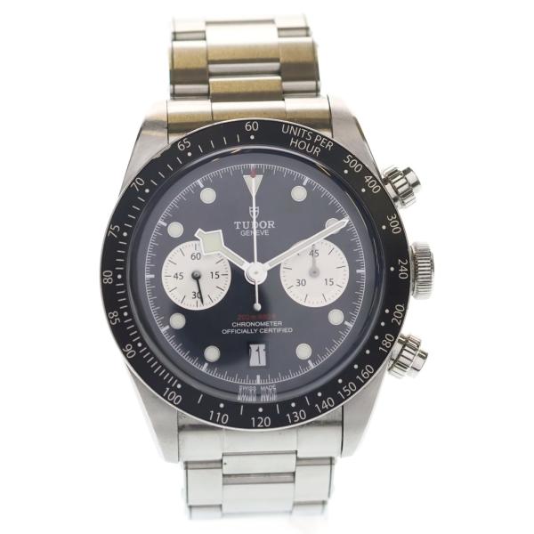 TUDOR チュードル ブラックベイ クロノ 黒文字盤 SS/AT 2021/11/21 カード 79360N