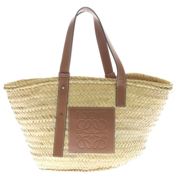 LOEWE（ロエベ） アナグラム ハンドバッグ カゴバッグ ベージュ