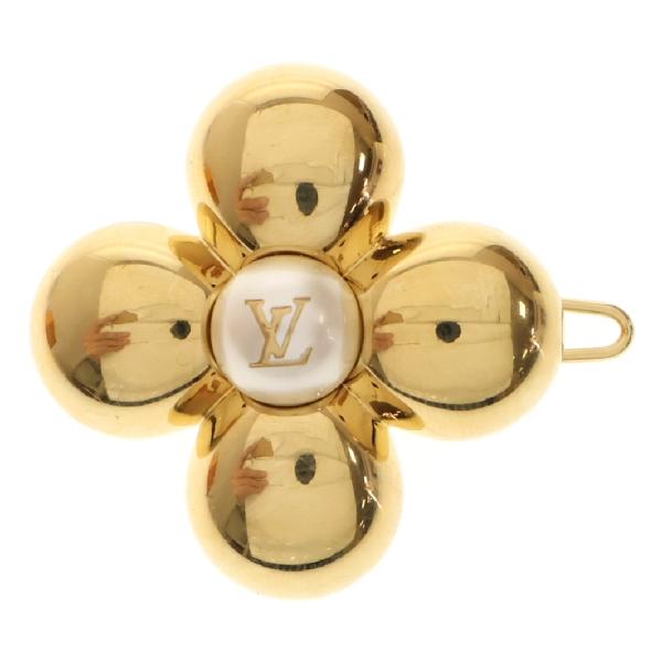 VUITTON バレッタ LOUIS VUITTON（ルイ・ヴィトン） バレッタルイザラウンドフラワー