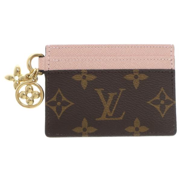 LOUIS VUITTON ルイヴィトン モノグラム ポルトカルトLVチャーム LOUIS VUITTON ルイヴィトン モノグラム ポルトカルトLVチャーム