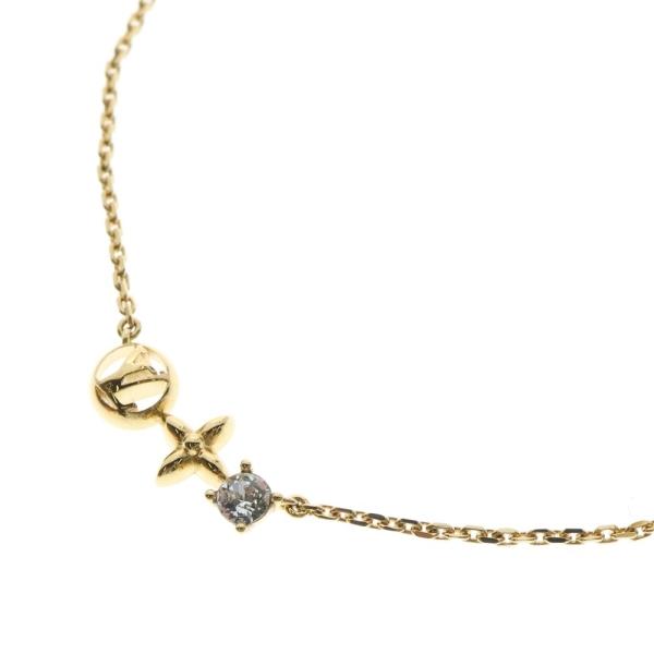 ルイヴィトン LOUIS VUITTON ネックレス LV サークル モノグラム・フラワー コリエ・プティ ルイ M00368 ゴールド Louis Vuitton】ネックレス・プティ ルイ/モノグラムフラワー (Louis