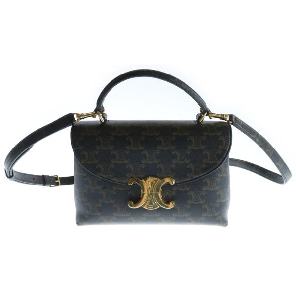 新品未使用 箱付きCELINE セリーヌ ティーンニノ ブラックレザー 正規品 楽天市場】CELINE セリーヌ ハンドバッグ Teen Nino ティーン ニノ