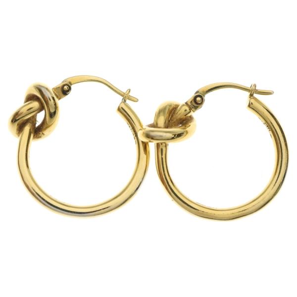 CELINE■正規品 ノット スモールフープ ピアス ゴールド セリーヌ CELINE ノット スモール フープ ピアス ゴールド 片方 片耳