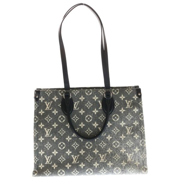 Louis Vuitton グレー モノグラム トートバッグ 2026新作 ルイヴィトン バッグ レザー モノグラム onthego 耐久性